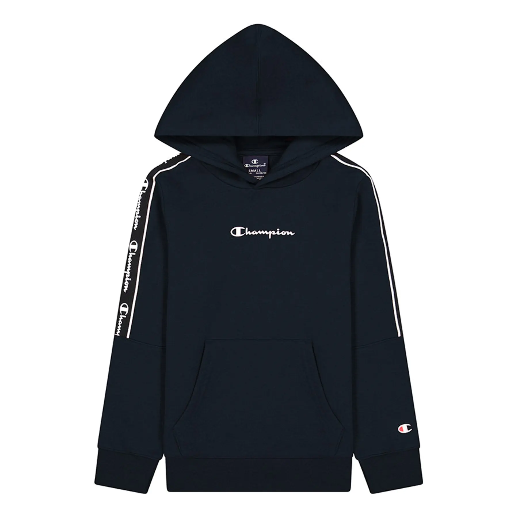 Champion Kapuzenpullover - leichte fleece mit Logoband navyblau Kinder