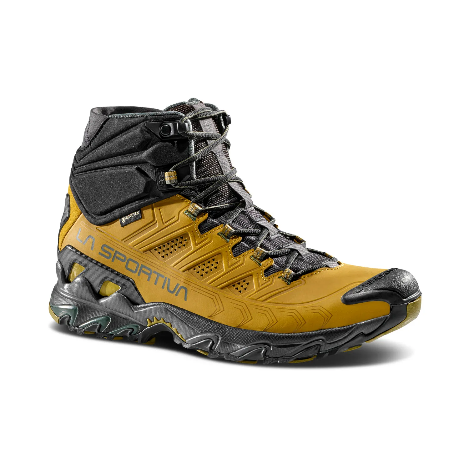 La Sportiva Trail-Laufschuhe Ultra Raptor II Mid Nubuckleder GTX (wasserdicht) savannengelb Herren