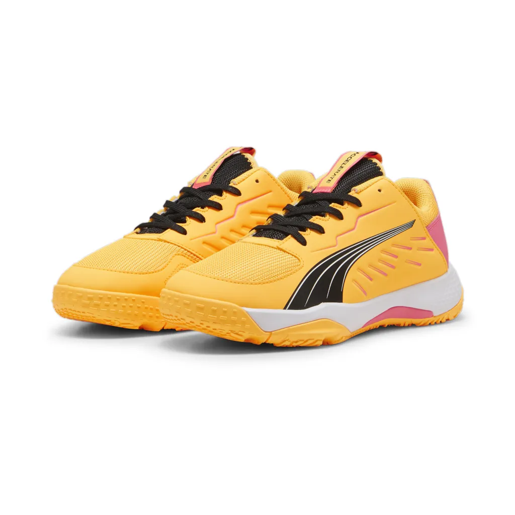 Puma Hallen-Indoorschuhe Accelerate JR gelb Kinder