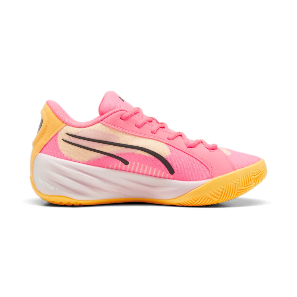 Puma Hallen-Indoorschuhe All-Pro Nitro (Basketball) orange/pink Herren