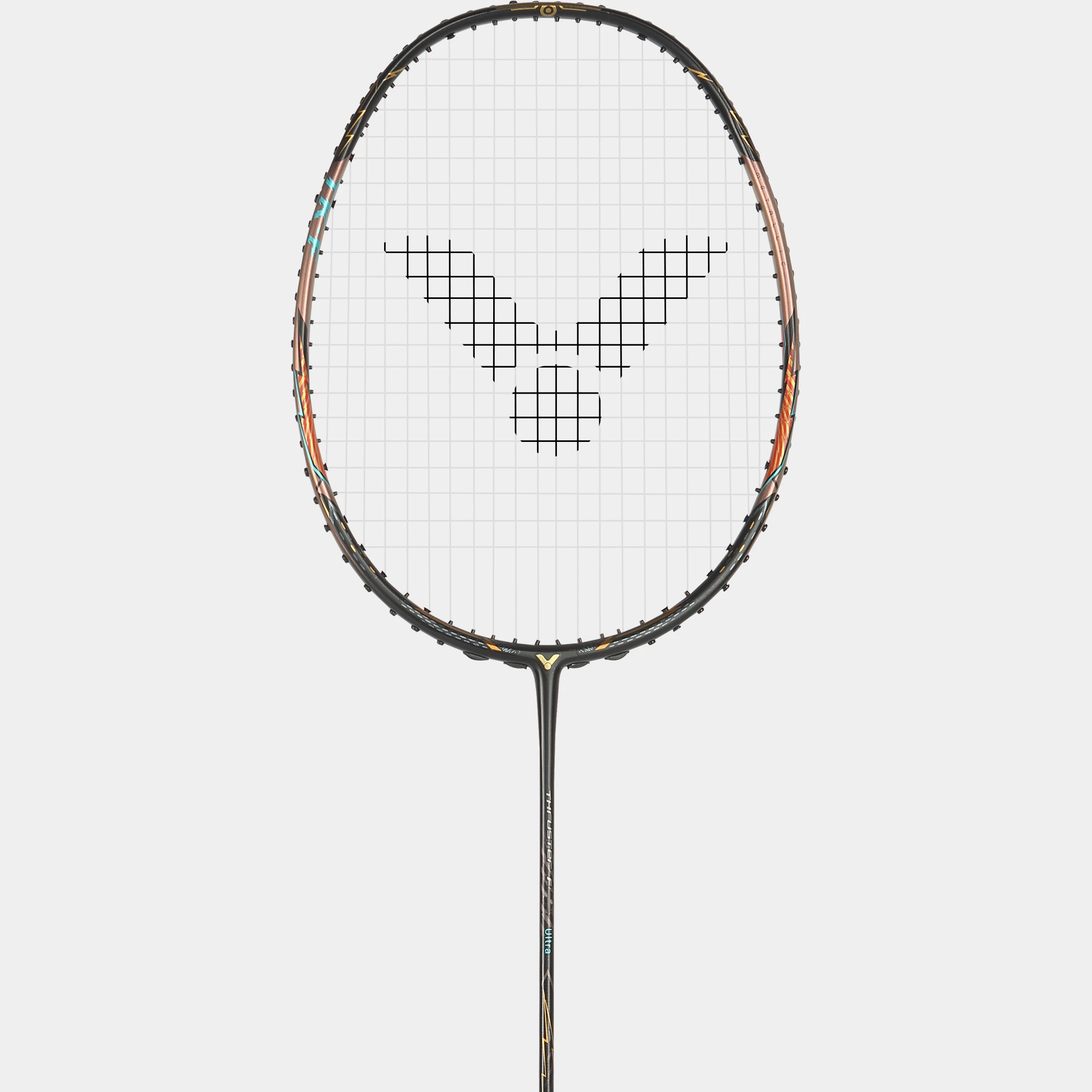 Victor Badmintonschläger Thruster F Ultra 86g/kopflastig/steif 2024 schwarz - unbesaitet -