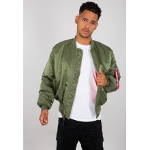 Alpha Industries Fliegerjacke MA-1 (Übergangs-Wendejacke) sagegrün Herren