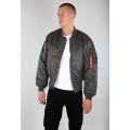 Alpha Industries Fliegerjacke MA-1 (Übergangs-Wendejacke) grau Herren