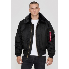 Alpha Industries Winterjacke Fliegerjacke B15 (wasserabweisend) schwarz Herren