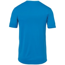 uhlsport Sport-Trikot Stream 22 (100% Polyester) cyanblau/weiss Kinder