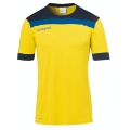 uhlsport Sport-Tshirt Offense 23 limonengelb/marine Herren