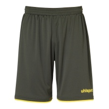 uhlsport Club Shorts 2020 olive/gelb Herren