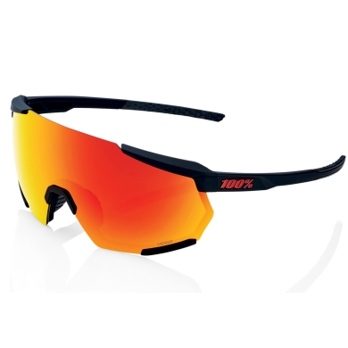 100% Sport Sonnenbrille Racetrap 3.0 HiPER Lens schwarz - 1 Brille mit Hardcase