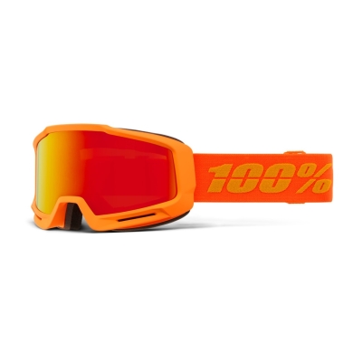 100% Skibrille Okan HiPER Red Mirror Lens orange - 1 Brille