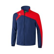 Erima Präsentationsjacke Club 1900 2.0 (100% Polyester, Stehkragen, Innenfutter) navyblau/rot Herren