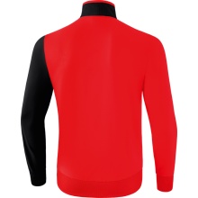 Erima Trainingsjacke 5-C rot/schwarz/weiss Herren