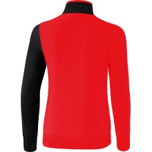 Erima Trainingsjacke 5C (elastisch, feuchtigkeitsregulierend) rot/schwarz Damen