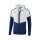 Erima Trainingsjacke Squad Tracktop Jacke mit Kapuze weiss/navy/grau Herren