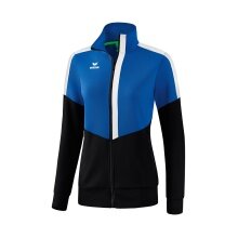 Erima Trainingsjacke Squad Worker royalblau/schwarz Damen