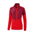 Erima Trainingsjacke Squad Worker bordeaux/rot Damen