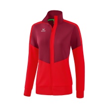 Erima Trainingsjacke Squad Worker bordeaux/rot Damen