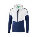 Erima Trainingsjacke Squad mit Kapuze weiss/navy/grau Herren