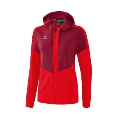 Erima Trainingsjacke Squad bordeaux/rot Damen