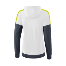 Erima Trainingsjacke Squad weiss/grau/lime Damen