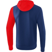 Erima Kapuzenpullover Hoodie 5C navyblau/rot Herren