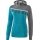 Erima Kapuzenpullover Hoodie 5C hellblau/grau Damen