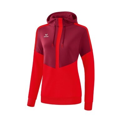 Erima Hoodie Squad 2020 bordeaux/rot Damen