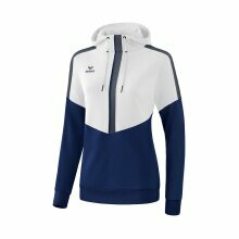 Erima Hoodie Squad weiss/navyblau Damen