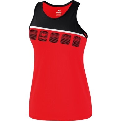 Erima Sport-Tank 5C rot/schwarz Damen