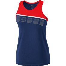 Erima Tank 5-C 2019 navy/rot/weiß Damen