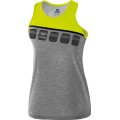 Erima Sport-Tank 5C grau grau/limegrün Damen