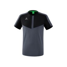 Erima Sport-Tshirt Squad schwarz/grau Herren