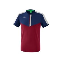 Erima Tshirt Squad navyblau/bordeaux Kinder