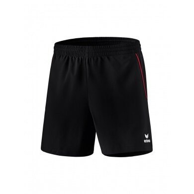 Erima Sporthose Short Basic kurz schwarz/rot Jungen