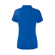 Erima Sport-Polo Squad (100% Polyester) royalblau/navyblau Damen