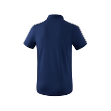 Erima Sport-Polo Squad (100% Polyester) bordeauxrot/navyblau Herren