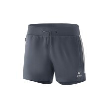 Erima Sporthose Short Squad kurz grau/silbergrau Damen