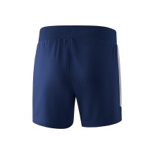 Erima Sporthose Short Squad kurz navyblau/silbergrau Damen