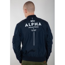 Alpha Industries Fliegerjacke MA-1 TT Glow In The Dark dunkelblau Herren