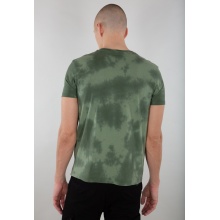 Alpha Industries Tshirt Basic (Baumwolle) Batik olive Herren