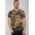 Alpha Industries Tshirt Basic (Baumwolle) Batik braun Herren