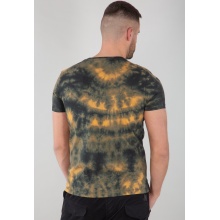 Alpha Industries Tshirt Basic (Baumwolle) Batik braun Herren