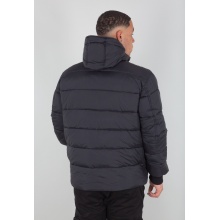 Alpha Industries Winterjacke Hooded Puffer Alpha FD schwarz Herren