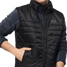 Jack Wolfskin Isolationsweste Argon (sehr warm, leicht, PFC-frei) schwarz Herren