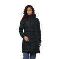 Jack Wolfskin Winter-Daunenmantel Lenauplatz Coat (winddicht, wasserabweisend, atmungsaktiv) phantomgrau Damen