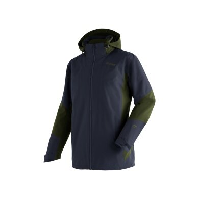 Maier Sports Ganzjahres-Wanderjacke Ribut 3in1 (PrimaLoft®-Isolation, wind- und wasserdicht) skyblau/khaki Herren