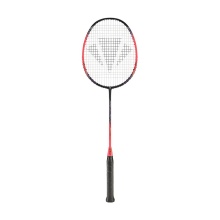 Carlton Badmintonschläger Thunder Shox 1300 (83g/kopflastig/mittel) orange - besaitet -