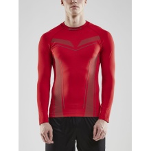 Craft Langarmshirt Pro Control Seamless (nahtlos) Unterwäsche rot Herren