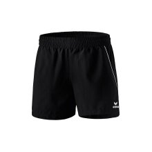 Erima Freizeitshort (100% Polyester, trockenen Tragekomfort) kurz schwarz/weiss Damen