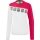 Erima Sport-Langarmshirt 5C (100% Polyester) weiss/rosa Damen