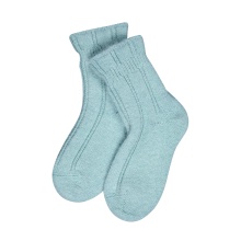 Falke Wohlfühlsocke Bedsock (Angoramischung) türkis Damen - 1 Paar